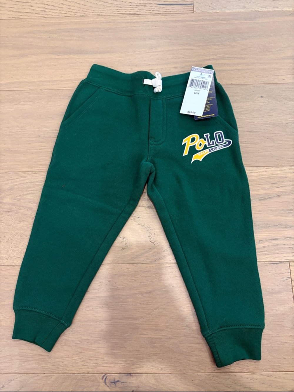 BNWT Polo Ralph Lauren Boys Joggers Size 2T